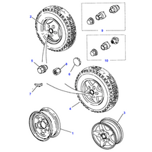 Charger l&#39;image dans la galerie, Enjoliveur central de roue Range Rover Classic - NRC8254 Genuine Part
