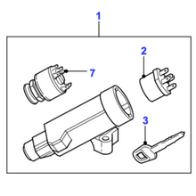 Charger l&#39;image dans la galerie, Contacteur en façade Série - PRC2670 Genuine Part
