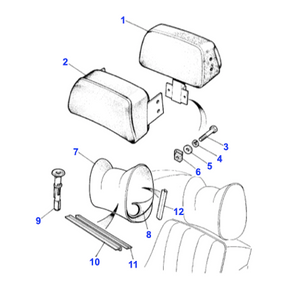 Joint sous appui-tête Range Rover Classic - BNP1792 Genuine Part