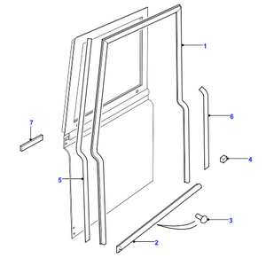 Joint vertical de porte Defender - ALR6250 Genuine Part