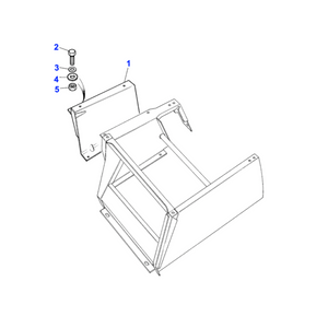 Fixation siège Range Rover Classic - MUC3896 Genuine Part