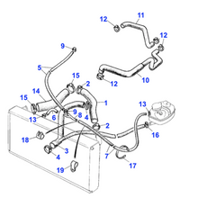 Charger l&#39;image dans la galerie, Durite de radiateur Range Rover Classic - NTC4619 Genuine Part
