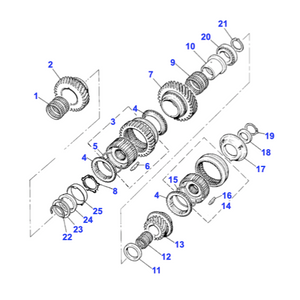 Roulement conique timken Range Rover Classic _ RTC3413 Genuine Part