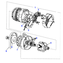 Charger l&#39;image dans la galerie, Kit assemblage alternateur Range Rover Classic - RTC5925 Genuine Part
