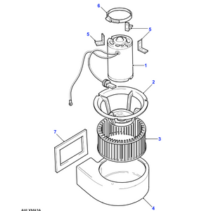 Turbine ventilateur Defender - RTC7441 Genuine Part