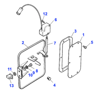 Joint trappe accès Range Rover Classic - MUC 5925 Genuine Part