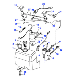 Thermostat température lave-glace Range Rover Classic - RTC6895 Genuine Part