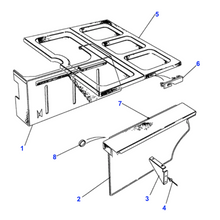 Charger l&#39;image dans la galerie, Supports plage AR Range Rover Classic - RTC6111LUL Genuine Part
