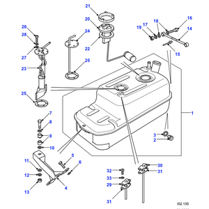 Pompe essence moteur 3,5l V8 Range Rover Classic - RTC5076 Genuine Part