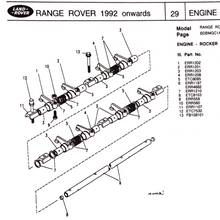 Charger l&#39;image dans la galerie, Ecrou culbuteur TDI Range Rover Classic - ERR560 New Old Stock
