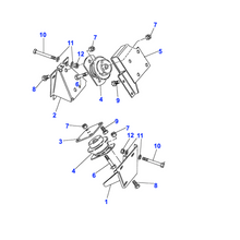 Charger l&#39;image dans la galerie, Support moteur Range Rover Classic - NTC5867 Genuine Part
