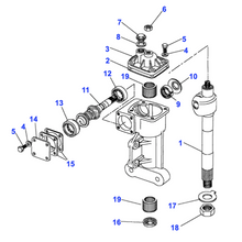 Charger l&#39;image dans la galerie, Joint de boitier de direction Range Rover Classic - 261857 Genuine Part
