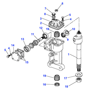 Joint de boitier de direction Range Rover Classic - 261857 Genuine Part