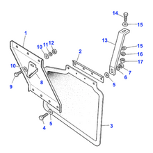 Charger l&#39;image dans la galerie, Support bavette ARG Range Rover Classic - 390751 Genuine Part
