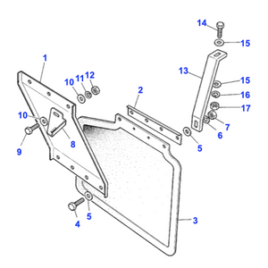 Support bavette ARG Range Rover Classic - 390751 Genuine Part