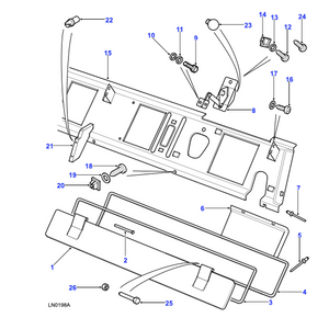 Joint ventilation extérieure Defender - MUC4299 Genuine Part