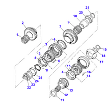 Charger l&#39;image dans la galerie, Pignon 1ere BM LT77 Range Rover Classic - FRC6690 Genuine Part
