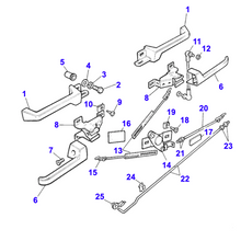 Charger l&#39;image dans la galerie, Poignée de fermeture de porte Range Rover Classic - 390768 Genuine Part
