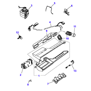 Ventilateur chauffage Range Rover Classic - RTC6745 Genuine Part