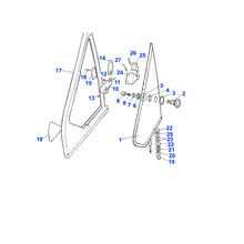 Charger l&#39;image dans la galerie, Déflecteur AVG Range Rover Classic - MTC5941 Genuine Part
