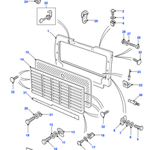 Charger l&#39;image dans la galerie, Patte calandre Defender - MTC6827 Genuine Part
