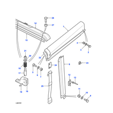 Charger l&#39;image dans la galerie, Ressort capote Land Rover Defender - MTC4584 New Old Stock
