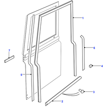 Charger l&#39;image dans la galerie, Joint bas de porte Defender - ALR6251 Genuine Part
