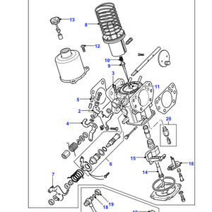 Flotteur pour carburateurs V8 Range Rover Classic 1986 à 1991 - LZX1600L Genuine Part