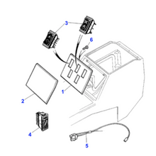 Charger l&#39;image dans la galerie, Cache de console centrale Range Rover Classic - MUC9328 Genuine Part
