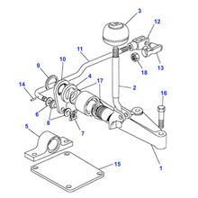 Charger l&#39;image dans la galerie, Support levier BT Range Rover Classic - FTC623 Genuine Part
