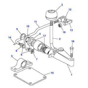 Support levier BT Range Rover Classic - FTC623 Genuine Part