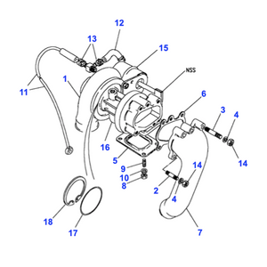 Soupape waste-gate Defender - RTC6543 Genuine Part