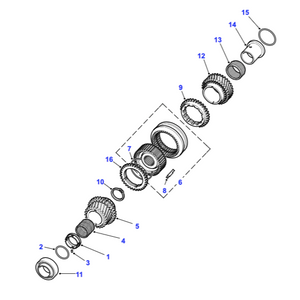 Rondelle poussée transmission Range Rover Classic - FTC5288 Genuine Part