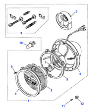 Charger l&#39;image dans la galerie, Joint phares Range Rover Classic - 531586 Genuine Part
