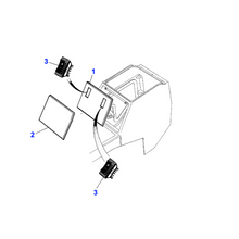 Charger l&#39;image dans la galerie, Panneau interrupteurs vitres cubby box range rover classic - MXC1705RUN Genuine Part
