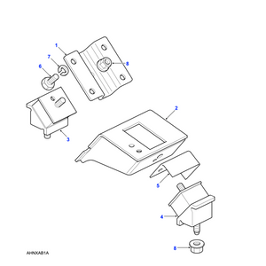 Support boîte de vitesse - ANR2898 Genuine Part