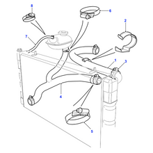 Charger l&#39;image dans la galerie, Durite vase radiateur Range Rover Classic - NTC2736 Genuine Part
