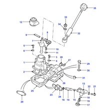 Charger l&#39;image dans la galerie, Goupille levier vitesse Range Rover Classic - UKC3092 Genuine Part
