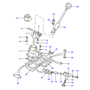 Goupille levier vitesse Range Rover Classic - UKC3092 Genuine Part